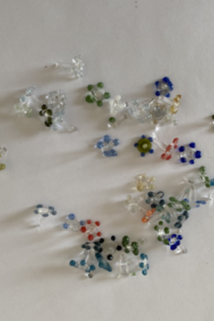 Muesca flor atrapa ceniza