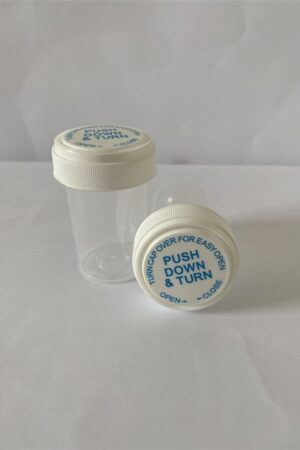 Contenedor Flores Transparente Con Seguro