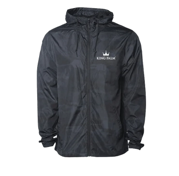Futuristic-King-Palm-Windbreaker-black