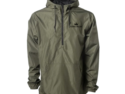 Windbreaker-_E2_80_93-Half-Zipper-green