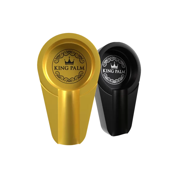 Simple Roll Ashtray Cenicero King Palm Gold - Imagen 2
