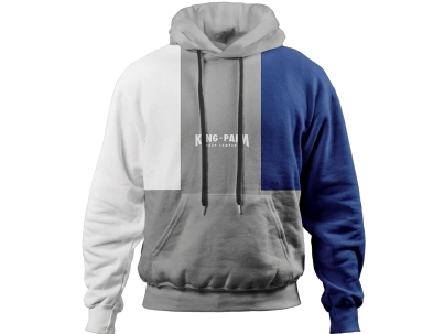 Wrap-Company-Tri-Color-Hoodie-GreyBlueWhite