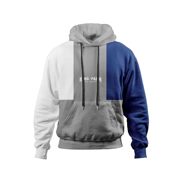 Sudadera con capucha tricolor King Palm