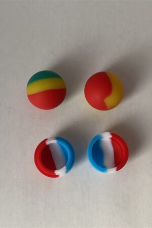 Pote Pomos contenedores Silicona Bolita