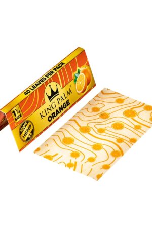Papeles Orange Hemp King Palm 1 1/4