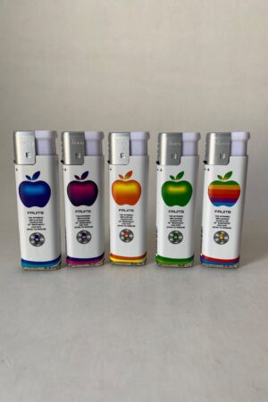 Encendedor Anti Viento Diseño Manzana