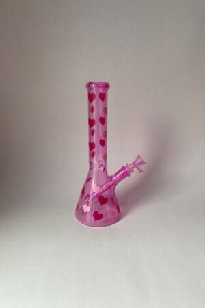 Bong Beaker Love Rosa