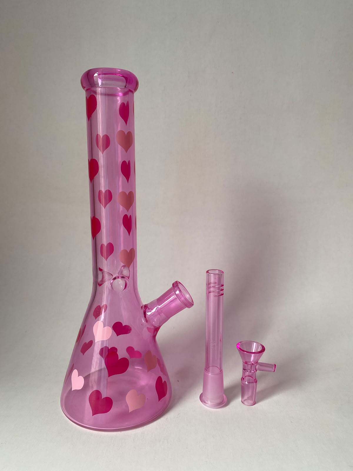 Bong Beaker Love Rosa - Imagen 4