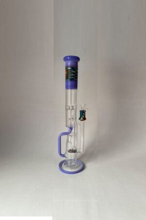 Bong Recycler Purple Wig Wag