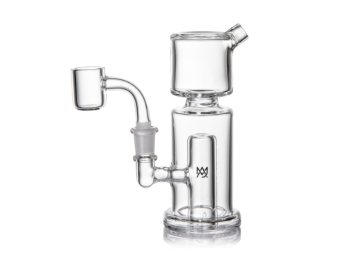 Column Mini Rig MJ Arsenal para dabs con banger de cuarzo 10mm